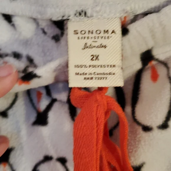 Sonoma Microfleece Pajamas - Picture 6 of 6
